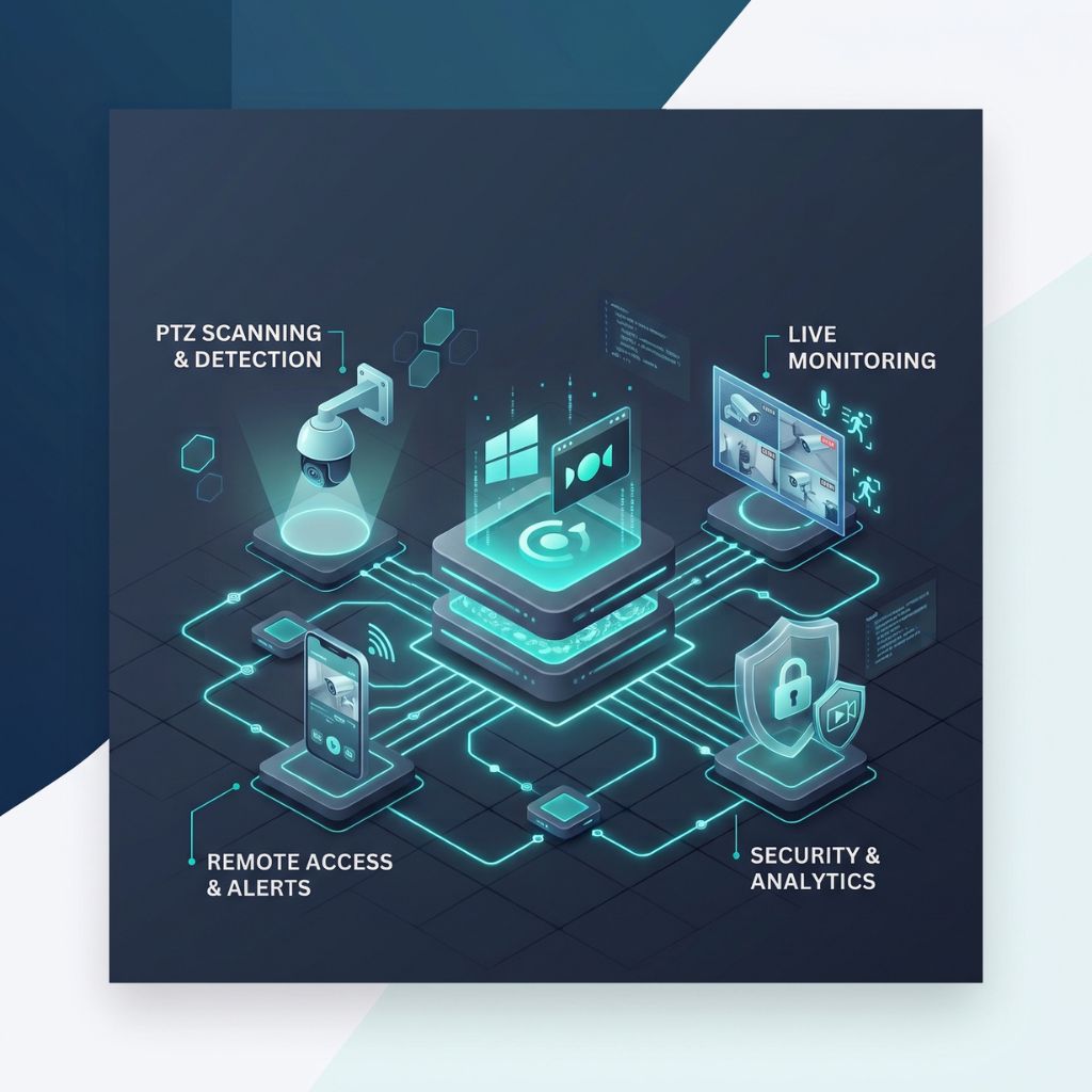Vidéosurveillance IP, Sécurité Physique & Télésurveillance Managée